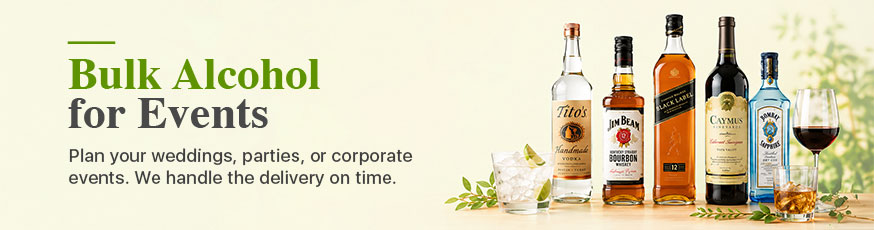 Bulk alcohol order